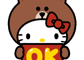 LINE FRIENDS & HELLO KITTY