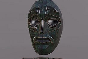 Blowing in the wind. Front Man is a fictional character in Squid Game TV-Series. This masks designed for metaverses. Every piece is unique. The collector will exlusive access to the webgl pack (html & gltf) of the chosen mask, as well as the orginal MP4 and Gif of the animation rendering.