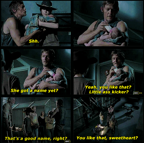 Little ass kicker? LOL. Oh, Daryl.