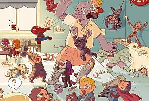 #wattpad #fanfic Los Vengadores reaccionan a sus actores y otras cosas de Marvel