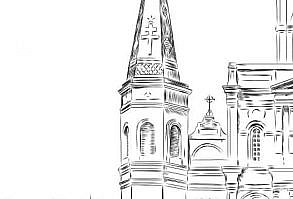 Louisiana State University, Fine Art Print, Hand Drawn, Louisiana State, Tech, Signed Art ( Sizes  5 x 7, 8 x 10, 13 x 19, 16 x 20)