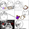 internet memes - Rage Comics: Peanut Butter and Blasphemy