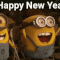 Minions Happy New Year GIF - Minions Happy New Year - Discover & Share GIFs