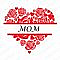 Floral Red Rose Heart with Mom Text Digital Clip Art, can be used for scrapbooking, printed paper, cards, handmade item, Valentine's day, Mother's Day gift idea, holiday, kids craft, T-Shirt design, stickers, decals. Instant download in SVG, DXF, EPS, JPG and PNG format. Files are packed in a zip archive. The Zip File needs to be extracted. YOU WILL RECEIVE 1 SVG file 1 DXF file 1 PNG file with a transparent background, high quality, 300 dpi 1 JPG file with a white background, high quality, 300 dpi 1 EPS file, vector files are fully editable in