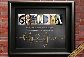 Personalized Grandma gifts, Best Gift for Grandma personalized, Grandparents Day, this grandma belong to, Promoted to Grandma CUSTOM DIGITAL