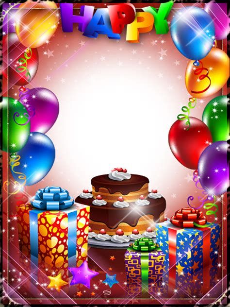 Marco Para Fotos De Feliz Cumpleaños - Imagui