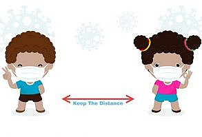 Premium Vector | A boy baseball player wearing mask fight coronavirus