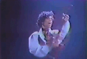 Prince making love to his guitar 🎸