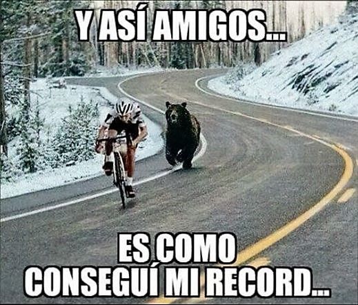 Record mundial así lo conseguí