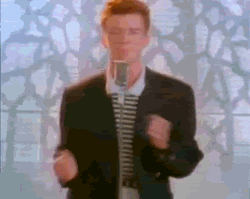 rick roll GIF - Find & Share on GIPHY