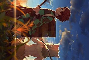 | Save & Follow | Tanjiro Kamado • Zenitsu Agatsuma • Inosuke Hashibira • Demon Slayer | イラスト まとめ, イラスト, 滅