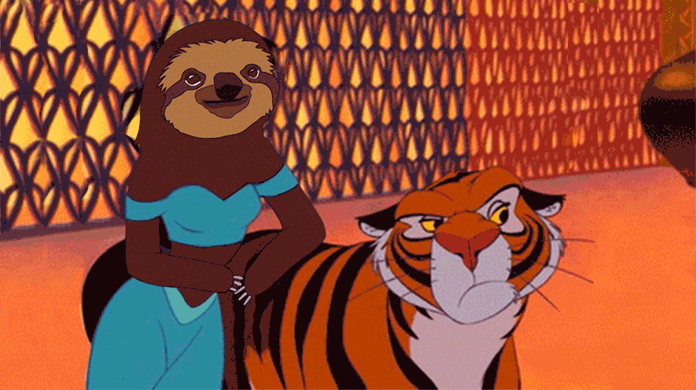 Princess Slothmine | If Disney Princesses Were Actually Sloths