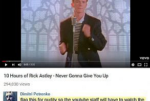 Rick Roll Troll
