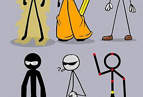 Some 'veteran' stickmen by hArawi: gaming