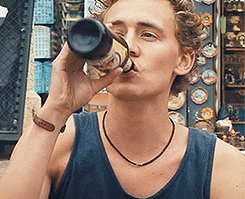 Tom Hiddleston as Oakley in Unrelated. Gif-set: gitsie007.tumblr....