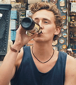 Tom Hiddleston as Oakley in Unrelated. Gif-set: gitsie007.tumblr....