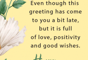 Sorry, I’m Late – Happy Belated Birthday Cards | Birthday & Greeting Cards by Davia