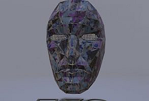 Warrior of Paintball. Front Man is a fictional character in Squid Game TV-Series. This masks designed for metaverses. Every piece is unique. The collector will exlusive access to the 3D file (glTF) and webgl pack (html & gltf) of the chosen mask, as well as the orginal MP4 and Gif of the animation rendering.