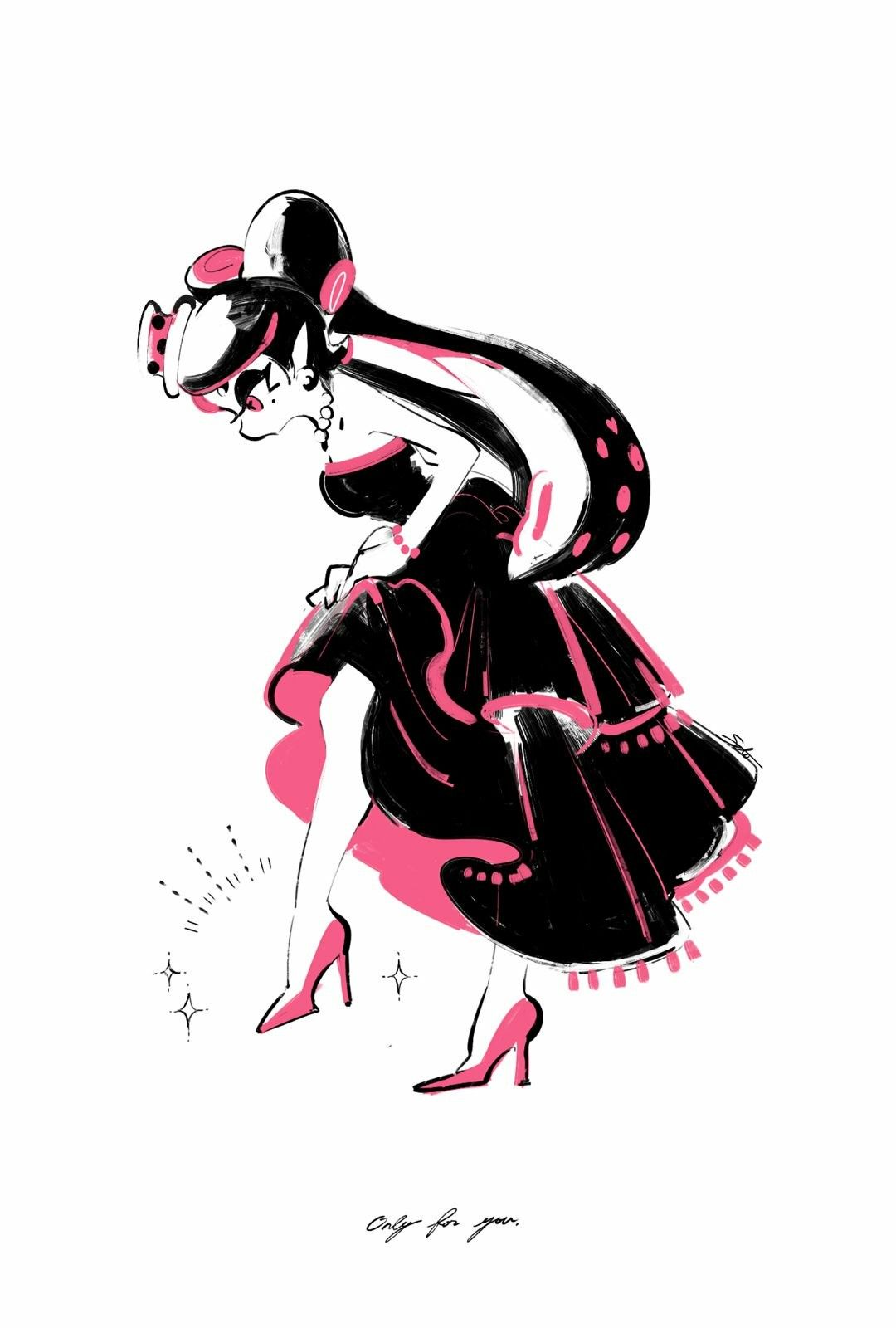 Splatoon Callie Squid Sisters by aosss ywcceucic