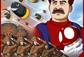 Strange And Awesome Fan-Art Is On// this is really cool. Kinda makes u think. He looks like Stalin. Interesting concept