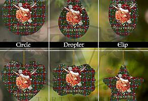 Tartan Vibe Christmas Decor Aluminium Ornamentment You want to show with love for your Clan Tartan in the most special way! This Tartan Polo shirt is perfect for your choice. Not only is it beautiful and comfortable to wear, but moreover it also shows your Clan love. PRODUCT DETAILS Christmas ornament decorations make your tree hip, traditional, or funky to suit your unique style. A set of custom-made Christmas ornaments can be the perfect heirloom to use year after year, generation after generation. These ceramic ornaments attach securely to t