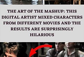 A digital artist PixelFaker hilariously brings together movie characters from opposing worlds within the same frame.