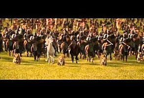 A piece of my favorite scene in the movie.  ~  The Chronicles Of Narnia - The Lion,The Witch And The Wardrobe-battle Scene - YouTube