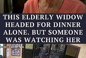 one woman in Oxford, Alabama, she wasn’t expecting anything special as she headed out for dinner alone.