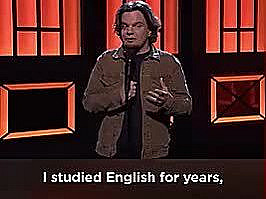 This is one bomb-ass comedian. (3 min)