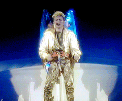 I saw the Glass Spider Tour and, like everything else David Bowie did, it was brilliant and amazing!