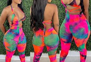 Pattern Type: SolidMaterial: PolyesterStyle: Sexy & ClubDecoration: NONEGender: WOMENPattern: Pencil PantsModel Number: 23423Fit Type: StraightAge: Ages 18-35 Years OldLength: Full LengthItem Type: JumpsuitsThickness: STANDARDRelease Date: Summer 2021Fabric Type: BroadclothType: JumpsuitsPant Length(cm): Full LengthWaist Type: low