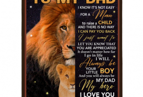 To My Dad Not Easy Man Raise Child You Appreciated I Love You Lion Fathers Day Gift From Son Black Fleece Blanket The fleece blanket features a lightweight, pill-free microfiber fleece that is not only supremely soft, but warm and cozy.
