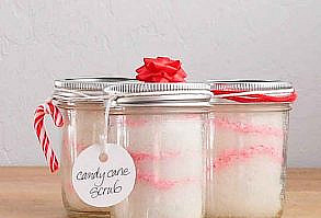 Utilize those leftover candy canes from seasons past in a sugary, pepperminty body scrub. | 38 DIY Gifts People Actually Want