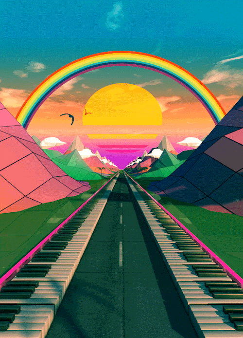 #gif #animation #cycle #rainbow by tshering-tamang