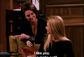 Pin for Later: 40+ Karen Walker GIFs That Prove She Deserves Her Own Holiday When She Just Wants to Say Hi