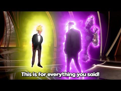 Will Smith VS Chris Rock (JoJo Fight Meme) - YouTube