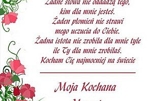 Życzenia urodzinowe dla mamy od syna i córki - 2021
