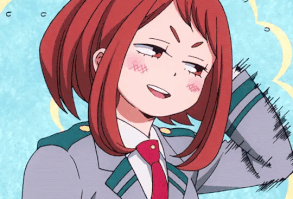 boku no hero uraraka gif:wallpaper icons metadinha personagens academia viloes desenho #anime