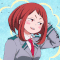 boku no hero uraraka gif:wallpaper icons metadinha personagens academia viloes desenho #anime