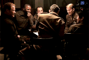 Steve Rogers, Dum Dum Dugan, Gabe Jones || Captain America || 500px × 350px || #animated #bts