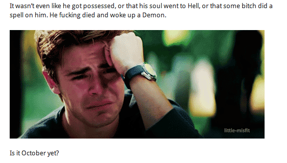 Is it October yet? GIF