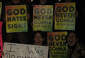 Westboro Baptist Church Counter Protest