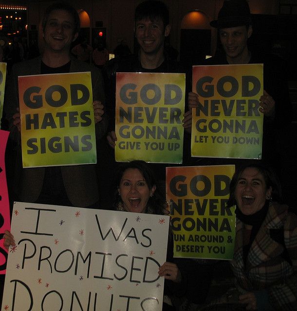 Westboro Baptist Church Counter Protest