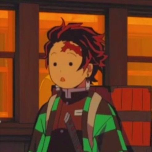 zenitsu & tanjiro matching icons - demon slayer / kny