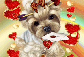 День святого Валентина/Valentine's Day - Праздничная анимация - Анимация - Мир авторской анимации gif