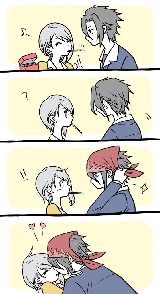 「お題箱より「無防備アリスちゃんに自分は男だと分からせるリョウくんの漫画」 」|宮間の漫画