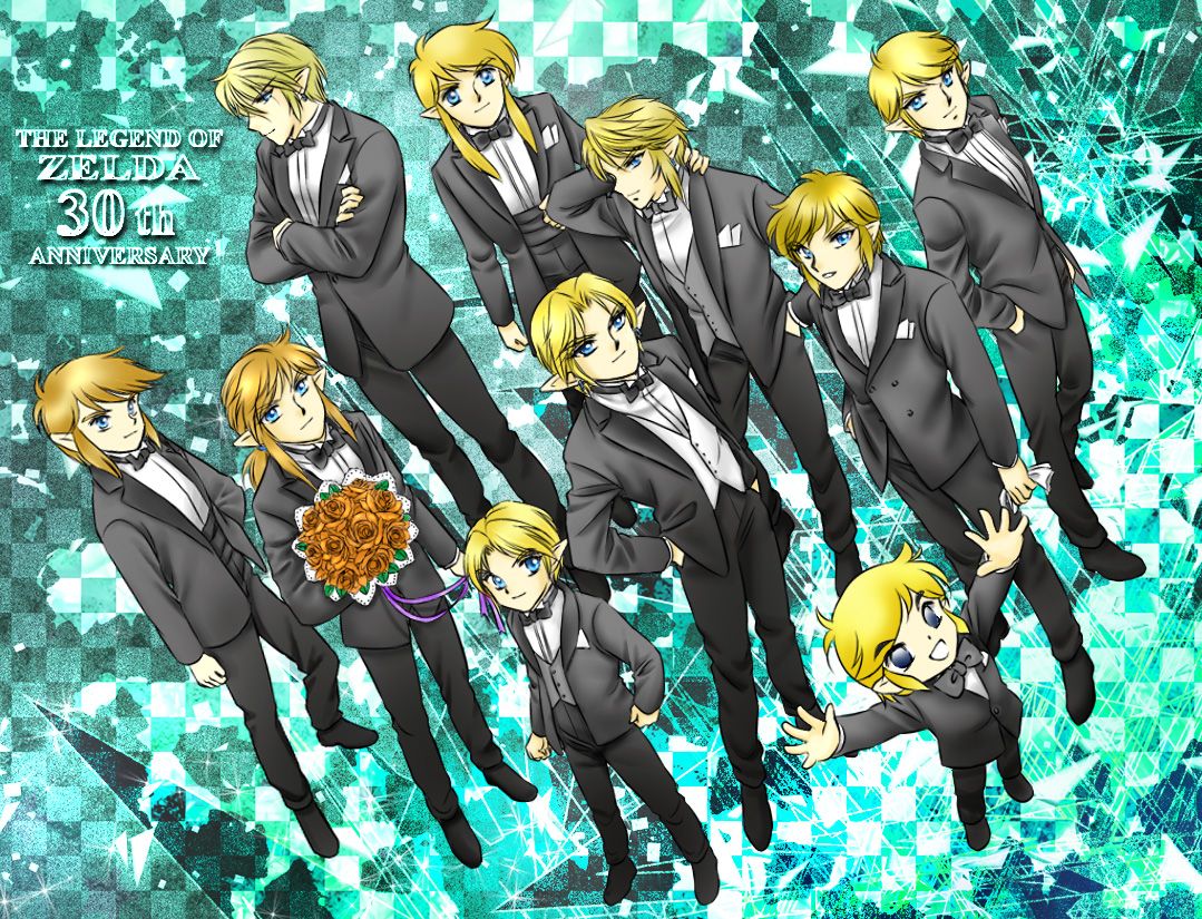 「祝・ゼルダ30周年」/「海月」のイラスト [pixiv]