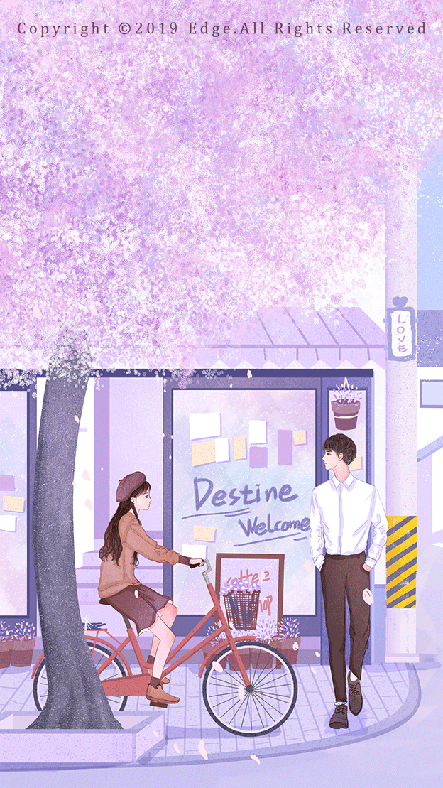 紫色系列合辑《Possible night》动态图_棱-Edge__插画师作品_涂鸦王国gracg.com