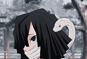 Cr : giyuucaps (on Instagram) | Character : Obanai Iguro | Anime : Demon Slayer : Kimetsu No Yaiba