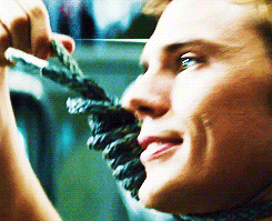 Catching Fire Deleted Scene. How could they cut this out?! This was one of the best Finnick scenes in the book.